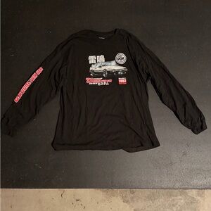 DGK Black Long Sleeve with Car Graphic